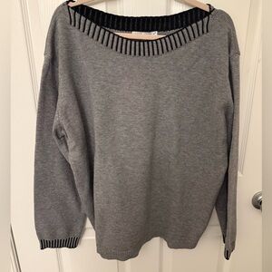 Off the shoulder sweater